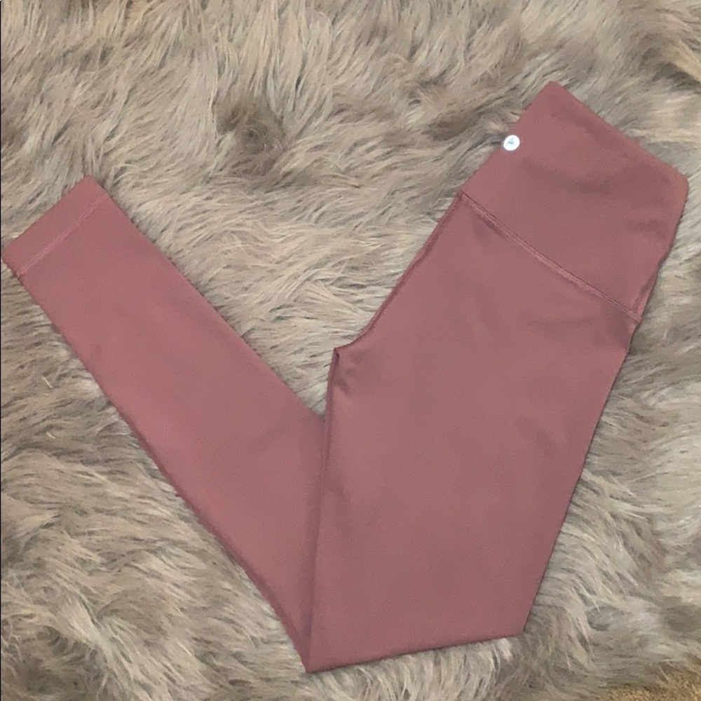 90 degree leggings in Rose color